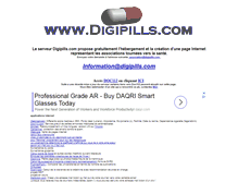 Tablet Screenshot of digipills.com